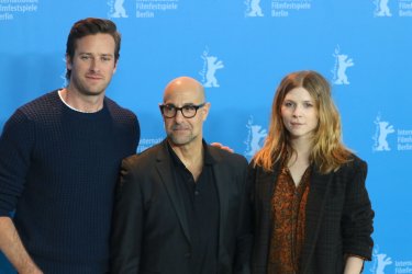 Berlino 2017: Stanley Tucci, Clémence Poésy e Armie Hammer al photocall di Final Portrait