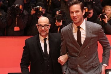 Berlino 2017: Stanley Tucci e Armie Hammer sul red carpet di Final Portrait