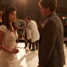 C'era una volta Studio Uno: Alessandra Mastronardi e Domenico Diele in una scena della miniserie