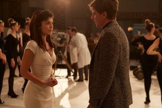C'era una volta Studio Uno: Alessandra Mastronardi e Domenico Diele in una scena della miniserie