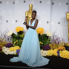 Lupita Nyong'o alla cerimonia degli Oscar del 2014