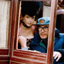 Valmont: Annette Bening e Milos Forman sul set del film