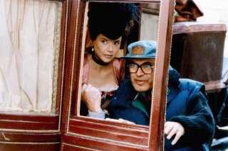 Valmont: Annette Bening e Milos Forman sul set del film