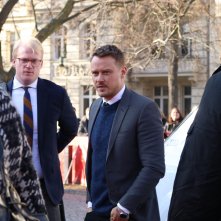 Berlino 2017: Michael Dorman sul red carpet di Patriot