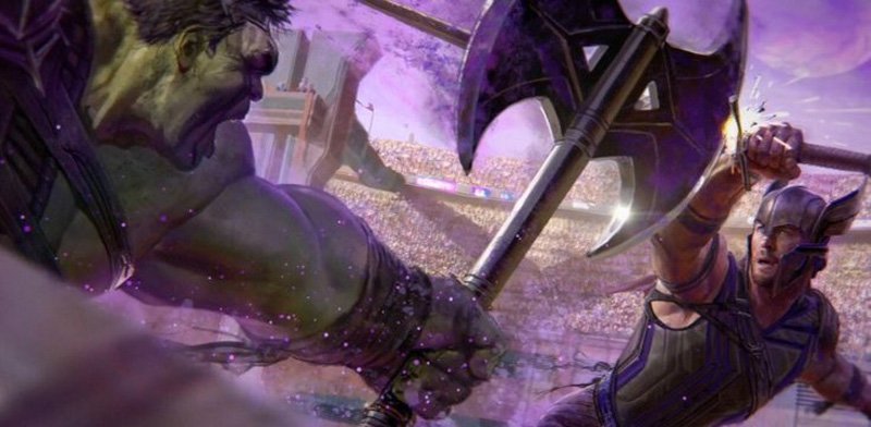 Thor: Ragnarok - Un concept art del film