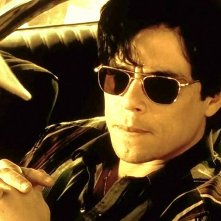 Traffic: Benicio Del Toro in un momento del film