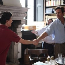 Chiamami col tuo nome: Armie Hammer e Timothee Chalamet in una foto