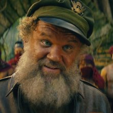 Kong: Skull Island, John C. Reilly in una scena del film