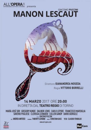 Locandina di Teatro Regio di Torino: Manon Lescaut