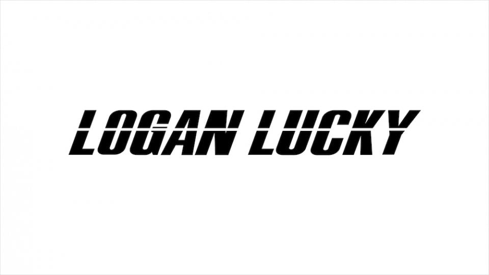 Logan Lucky: la grafica scelta per il titolo del film