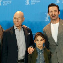 Logan: Hugh Jackman, Patrick Stewart, James Mangold e Dafne Keen al Festival di Berlino 2017