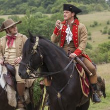 La Bella e la Bestia: Josh Gad e Luke Evans in una foto del film