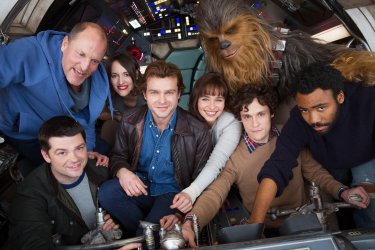 Han Solo: actors and directors of the film in the first photo