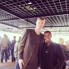 Joonas Suotamo con John Boyega