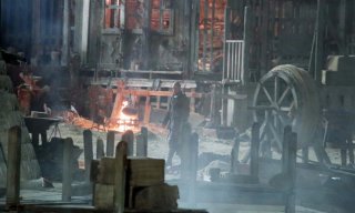 Robin Hood: Origins, un'immagine delle riprese