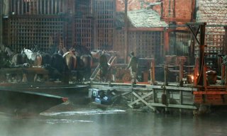 Robin Hood: Origins, una foto dal set di Dubrovnik
