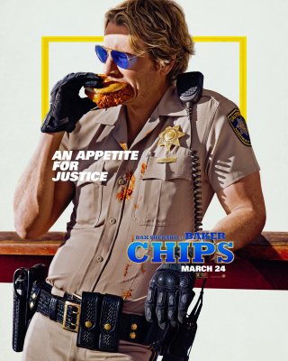 CHIPS: il character poster di Dax Shepard