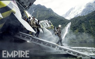 Alien: Covenant - I protagonisti arrivano su un nuovo pianeta