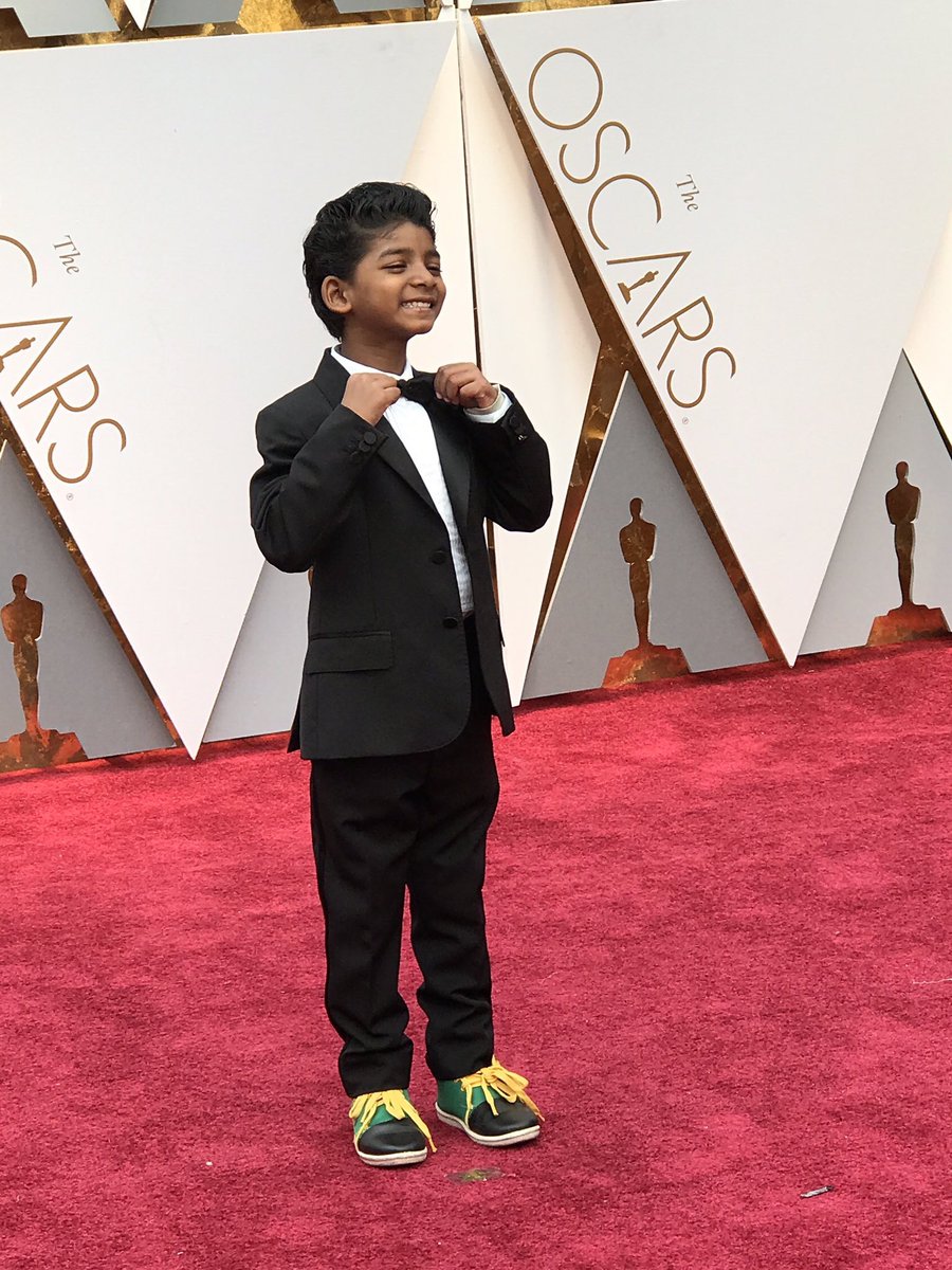 Oscar 2017, l'adorabile Sunny Pawar, la star di Lion