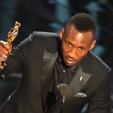 Oscar 2017: Mahershala Ali con il premio Oscar