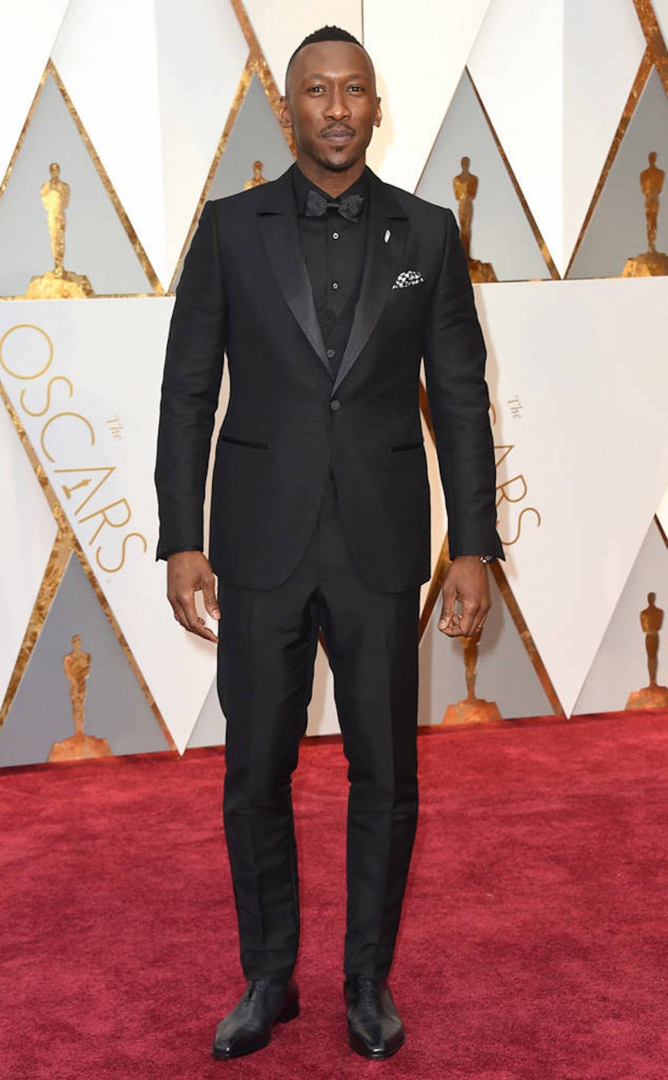 Oscar 2017: Mahershala Ali sul red carpet