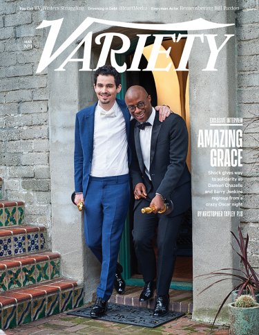Oscar 2017: Damien Chazelle e Barry Jenkins sulla cover di Variety