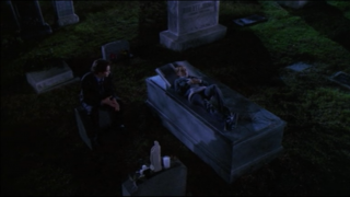 Buffy the Vampire Slayer: una scena dell'episodio Conversazioni con l'aldilà