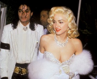 Madonna e Michael Jackson alla cerimonia degli Oscar