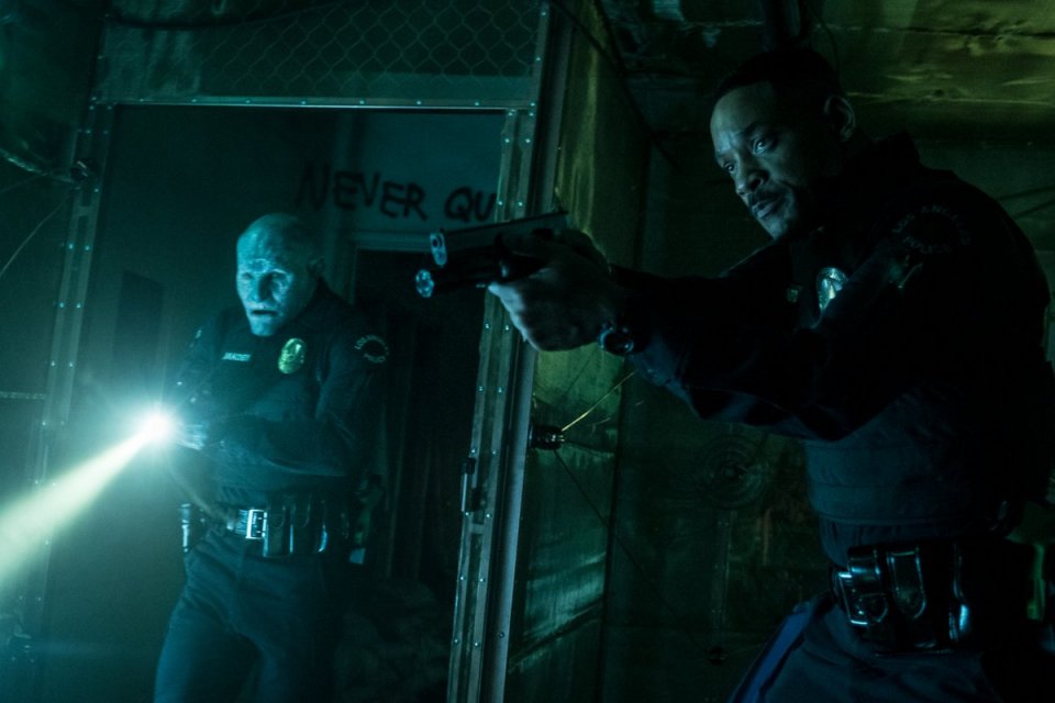 Bright: Joel Edgerton e Will Smith in una foto della serie