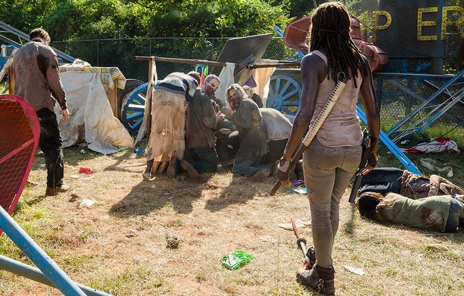 The Walking Dead: una foto dell'attrice Danai Gurira in Say Yes