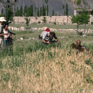 Capire il passato per vivere felici: un'immagine dal set del documentario