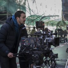 Ghost in the Shell: il regista Rupert Sanders al lavoro sul set del film