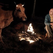 In viaggio con Jacqueline: Fatsah Bouyahmed in un momento del film