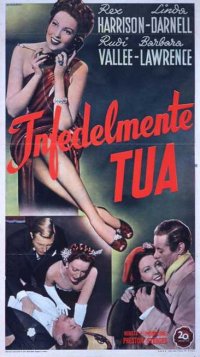 Locandina di Infedelmente tua