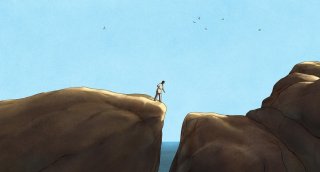La tartaruga rossa: un'immagine del film d'animazione