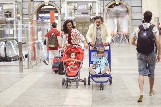 La verità, vi spiego, sull'amore: Ambra Angiolini e Maurizio Di Carmine in una scena del film