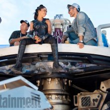 Thor: Ragnarok - Tessa Thompson sul set con Taika Waititi