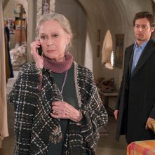 Sorelle: Loretta Goggi e Giorgio Marchesi in una scena della fiction