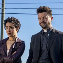 Preacher: una foto di Ruth Negga e Dominic Cooper