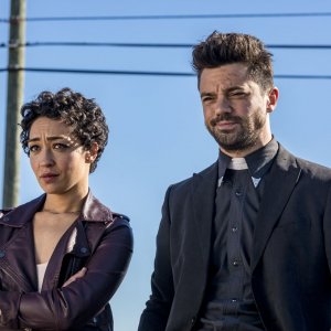 Preacher: una foto di Ruth Negga e Dominic Cooper