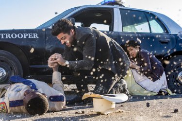Preacher: Dominic Cooper in una foto della seconda stagione