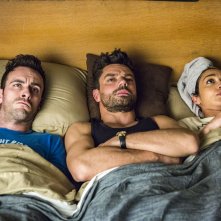 Preacher: Joseph Gilgun, Ruth Negga e Dominic Cooper in una foto della seconda stagione