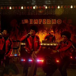The Get Down - Part II: una foto di Jaden Smith, Skylan Brooks, Shameik Moore, Justice Smith, e Tremaine Brown Jr.