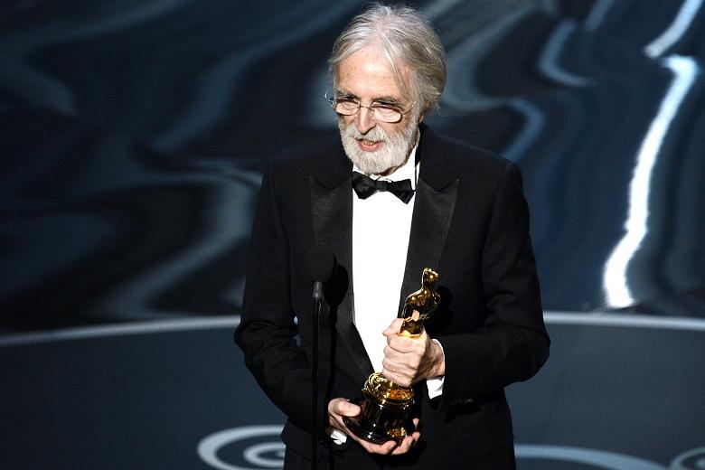 Michael Haneke premiato con l'Oscar per Amour