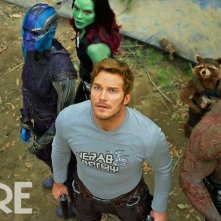 Guardiani della Galassia Vol. 2: una foto dei protagonisti