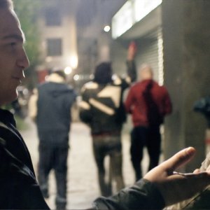 Victoria: Laia Costa e Frederick Lau in una scena del film