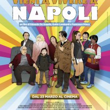 Locandina di Vieni a vivere a Napoli