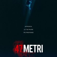 47 metri: il poster italiano del film