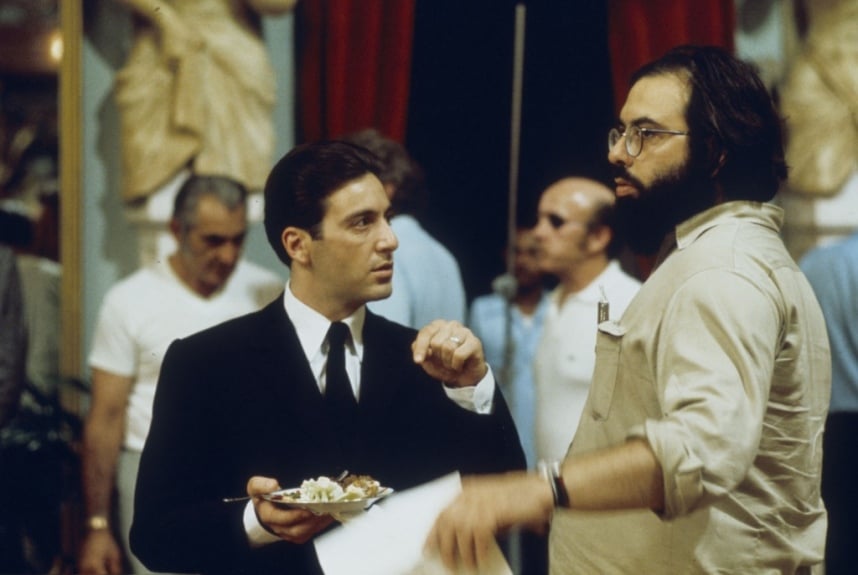 Il Padrino: Francis Ford Coppola sul set del film