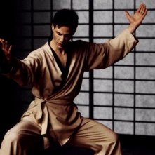 Keanu Reeves in una scena di MATRIX